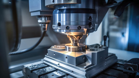 Machining a part on a milling machineの素材