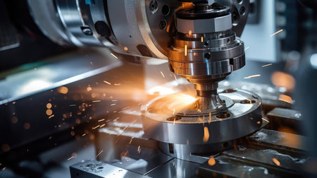 Machining a part on a milling machineの素材