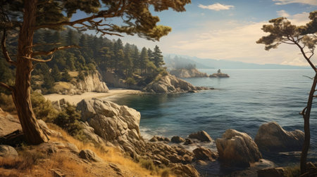 Beautiful natural landscapeの素材