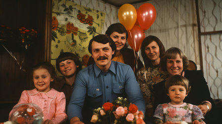 Family with childrenの素材