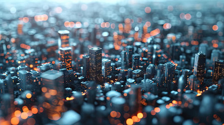 Beautiful modern cityの素材
