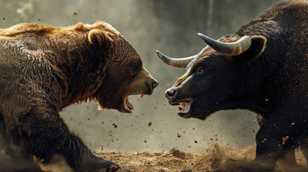 The Battle of the Bear and the Bullの素材