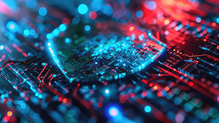 Illustration of digital protectionの素材