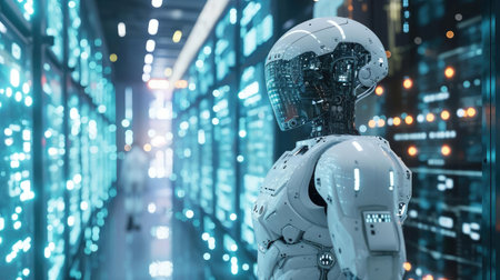 Robot in virtual spaceの素材