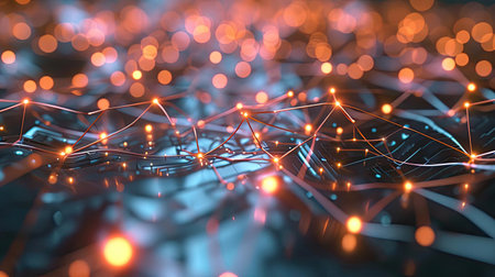 Illustration: neural network developmentの素材