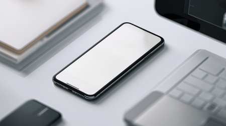 Stylish smartphone mockupの素材