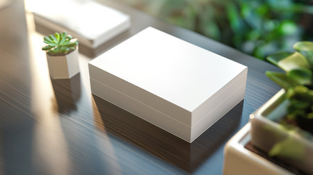 Corporate business card mockupの素材