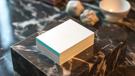 Corporate business card mockupの素材