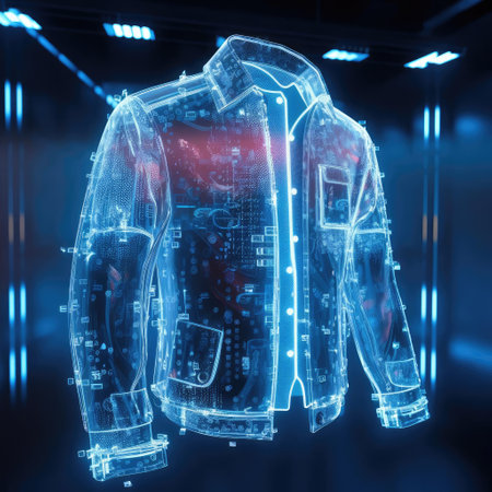 Hologram of smart clothesの素材