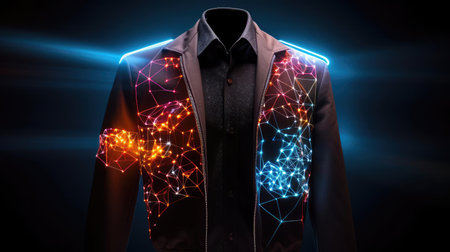 Hologram of smart clothesの素材