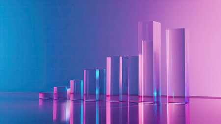 Growing Chart Made of Glassの素材