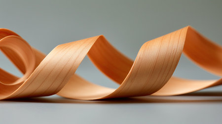 Wooden Twisted Tapeの素材