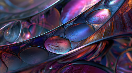 Abstract Glass Fractal Patternの素材