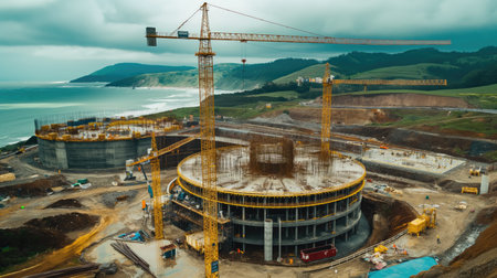 Construction of a new nuclear power plant in South Americaの素材