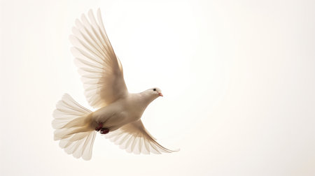 Bird flying with open wingsの素材