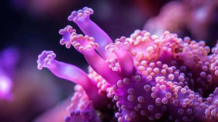 Coral reefs, macroの素材