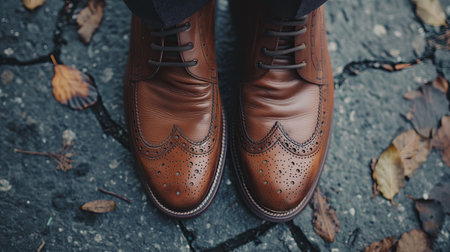 Close-up, doctors shoesの素材