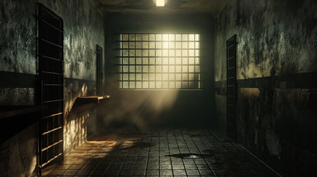 Empty Prison Cellの素材