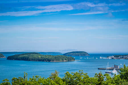 The Ocean Path Trail in Acadia National Park, Maine