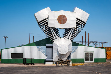 Sturgis, SD, USA - May 29, 2019: The Buffalo Chip Campgroundのeditorial素材