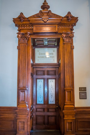 Austin, TX, USA - March 9, 2019: The Governor Business Officeのeditorial素材