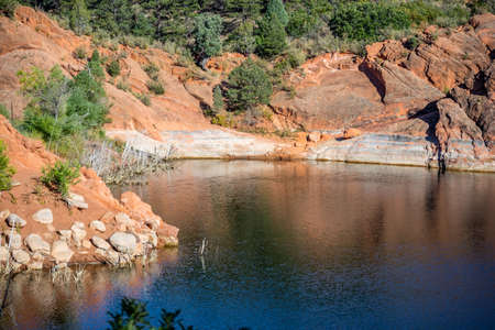 An overlooking landscape view of Colorado Springs, Colorado