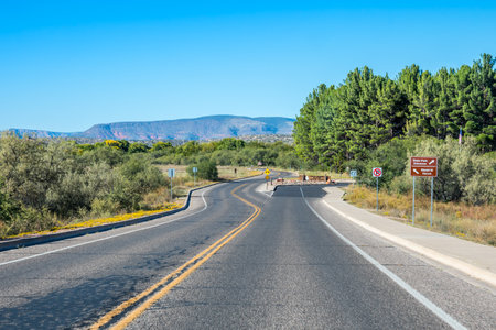 Sedona, AZ, USA - October 13, 2019: The different kinds of trials going to its scenic destination