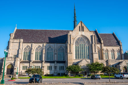 Grand Island, NE, USA - August 16, 2019: The Hall County Courthouse