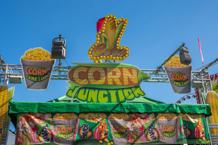 Phoenix, AZ, USA - October 24, 2019: The Corn Junctionのeditorial素材