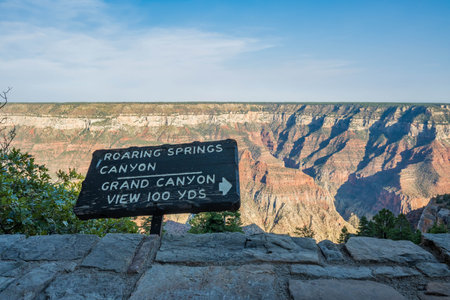 Glen Canyon NR, AZ, USA - Oct 2, 2020: The Roaring Spring Canyonのeditorial素材
