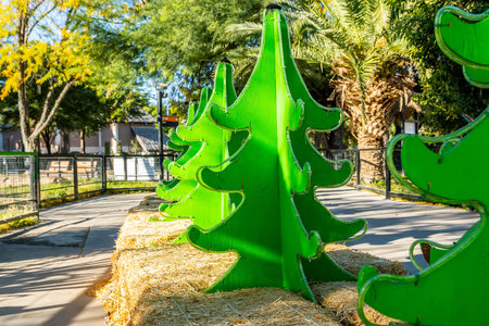 Tucson, AZ, USA - Nov 8, 2021: The Reid Park Zooのeditorial素材