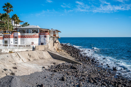 Puerto Penasco, Mexico, MX - Feb 5, 2022: A well known for its fishing and resort cityのeditorial素材