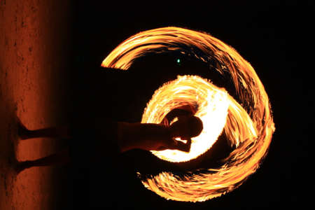 fire showの写真素材