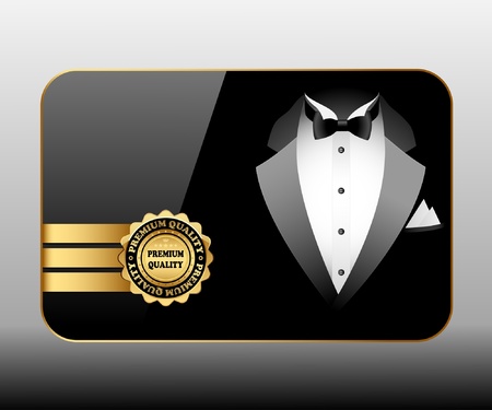 Illustration of business cards premium quality. Vector.のイラスト素材