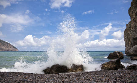 Nice view of the sea の写真素材