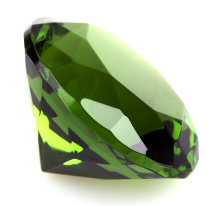 gemstone isolated on white の写真素材