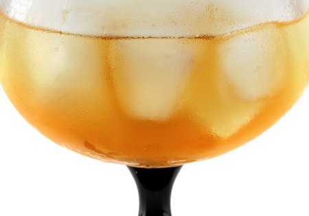 alcoholic drink on a white backgroundの写真素材