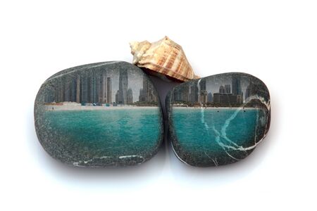 sea stones の写真素材