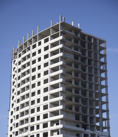 unfinished multi-storey buildingのeditorial素材