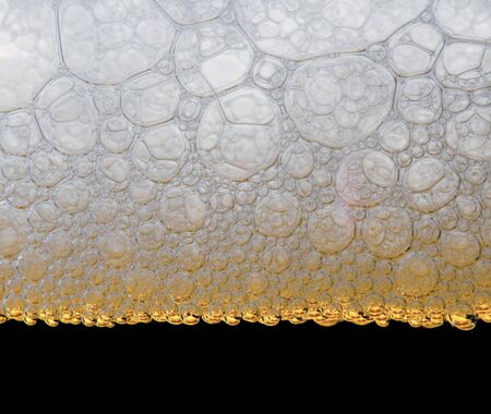 Foam of beer の写真素材