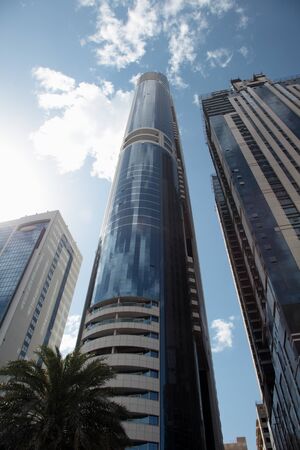 High modern skyscrapers  Dubai, Emirates の写真素材