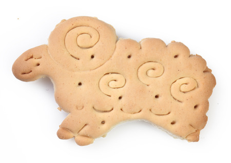 cookies isolated on white の写真素材