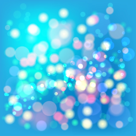 Lights Bokeh Blur Backgroundのイラスト素材