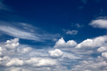 Blue Sky with Cloudsの写真素材