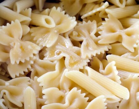 Close up, background of Boiled Macaroniの写真素材