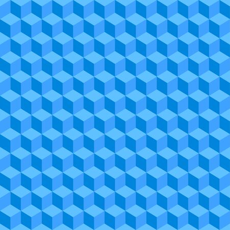 blue seamless geometric texture. Illustration background Vectorのイラスト素材