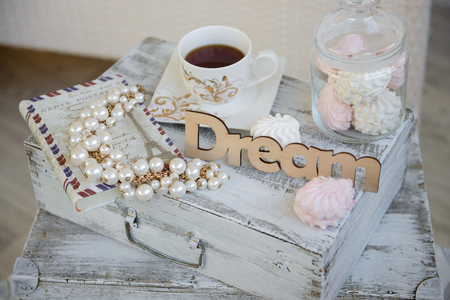 Morning of the bride. Accessoriesの写真素材