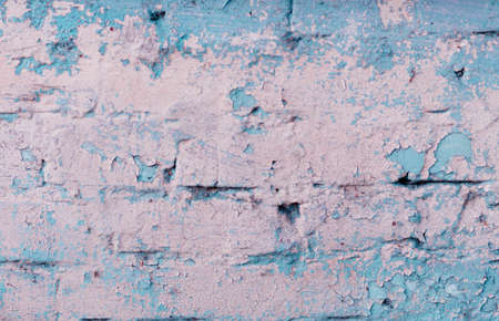 Brick texture with scratches and cracksの写真素材