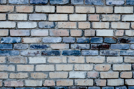 Brick texture with scratches and cracks
