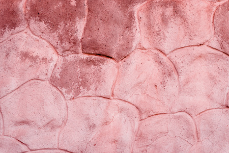 Brick texture with scratches and cracksの写真素材